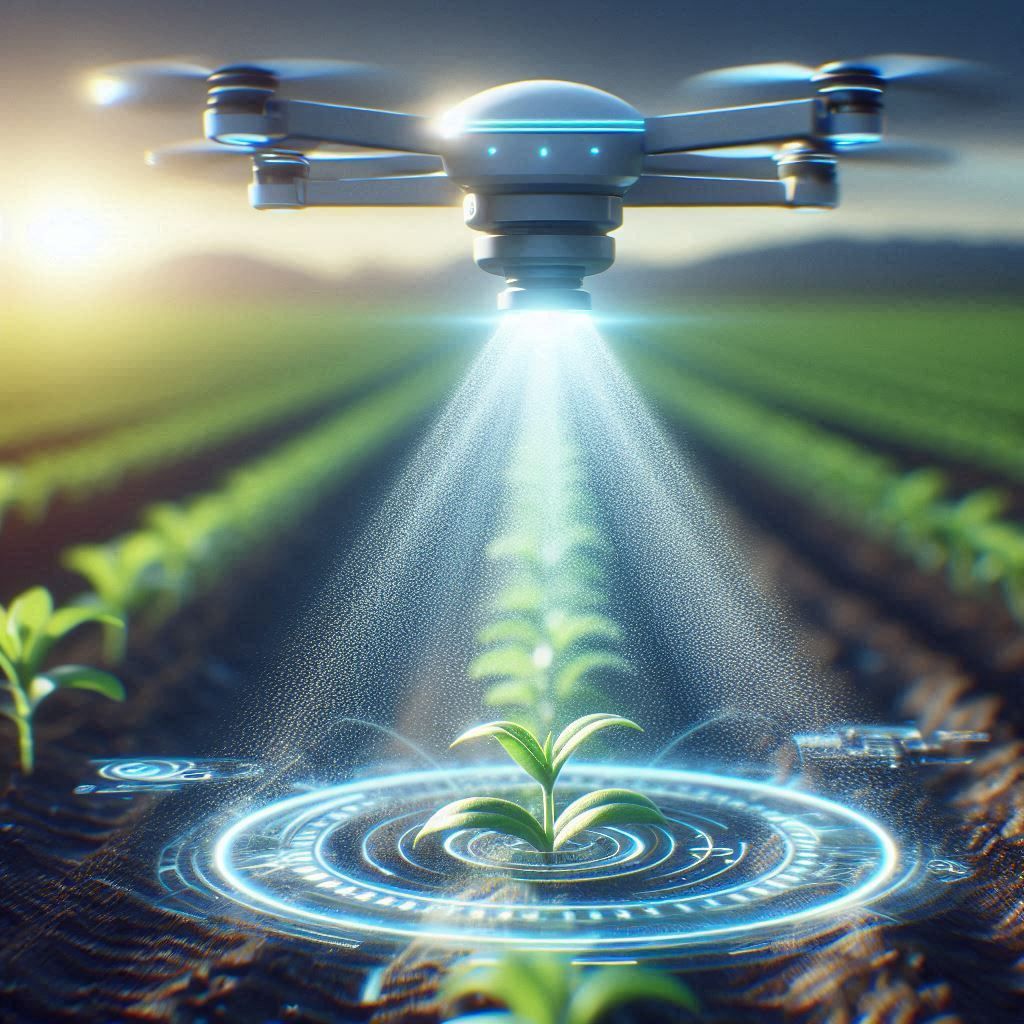 Agricultor utilizando la plataforma para tomar decisiones basadas en datos